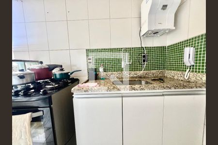 Cozinha de apartamento à venda com 2 quartos, 44m² em Chácaras Reunidas Santa Terezinha, Contagem