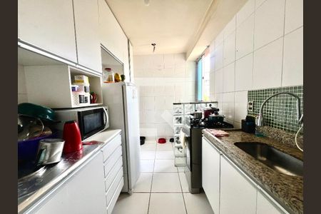 Cozinha de apartamento à venda com 2 quartos, 44m² em Chácaras Reunidas Santa Terezinha, Contagem