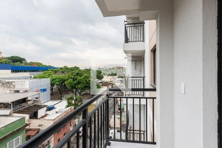 Varanda da Sala de apartamento à venda com 2 quartos, 62m² em São Cristóvão, Rio de Janeiro