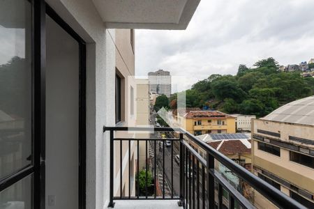 Varanda da Sala de apartamento à venda com 2 quartos, 62m² em São Cristóvão, Rio de Janeiro