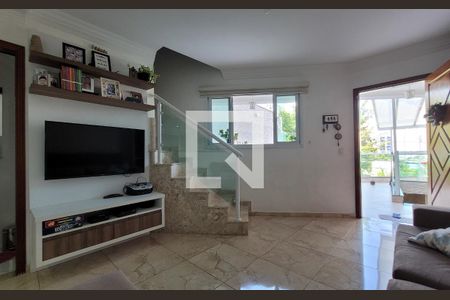 Sala de casa à venda com 3 quartos, 146m² em Vila Guiomar, Santo André