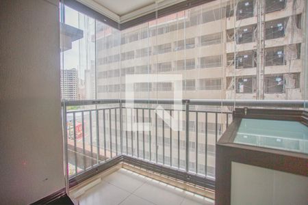 Varanda de kitnet/studio para alugar com 1 quarto, 28m² em Vila Clementino, São Paulo