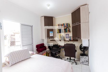 Suíte de apartamento para alugar com 2 quartos, 56m² em Parque João Ramalho, Santo André