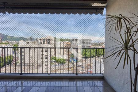Varanda de apartamento à venda com 3 quartos, 130m² em Maracanã, Rio de Janeiro