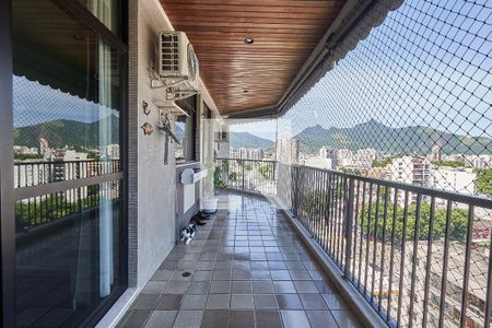 Varanda de apartamento à venda com 3 quartos, 130m² em Maracanã, Rio de Janeiro