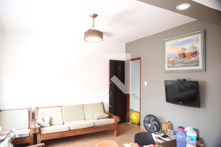 Sala de apartamento para alugar com 1 quarto, 43m² em Guilhermina, Praia Grande