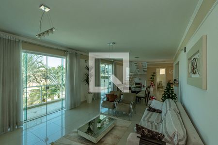 Sala de Estar/Jantar  de casa à venda com 4 quartos, 418m² em Parque Alto Taquaral, Campinas