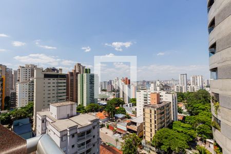Vista da Varanda  de apartamento para alugar com 1 quarto, 91m² em Jardim, Santo André