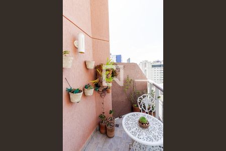 Varanda  de apartamento para alugar com 1 quarto, 91m² em Jardim, Santo André