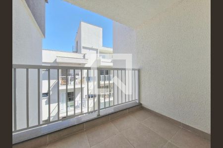 Varanda da Sala de apartamento à venda com 2 quartos, 53m² em Vila Santa Cecilia, Lagoa Santa