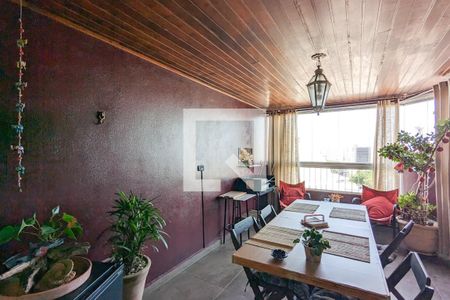 Varanda de apartamento à venda com 4 quartos, 230m² em Rudge Ramos, São Bernardo do Campo