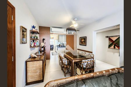 Sala de apartamento para alugar com 3 quartos, 106m² em Pitangueiras, Guarujá