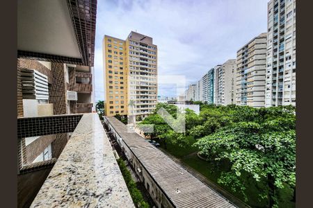 Vista da Sacada de apartamento para alugar com 3 quartos, 106m² em Pitangueiras, Guarujá