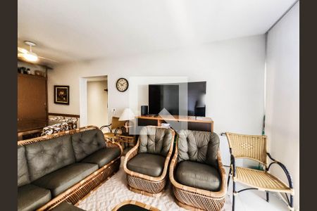 Sala de apartamento para alugar com 3 quartos, 106m² em Pitangueiras, Guarujá