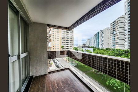 sacada de apartamento para alugar com 3 quartos, 106m² em Pitangueiras, Guarujá