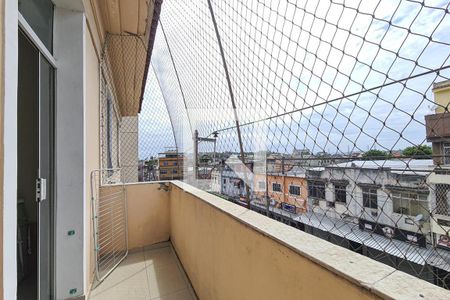 Varanda da Sala de apartamento à venda com 3 quartos, 128m² em  Higienópolis, Rio de Janeiro