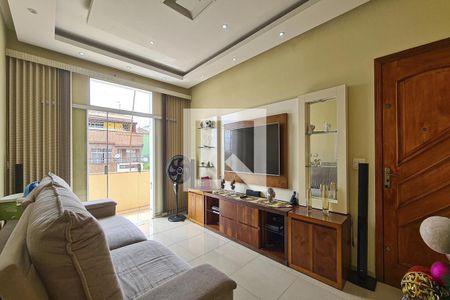 Sala de apartamento à venda com 3 quartos, 128m² em  Higienópolis, Rio de Janeiro