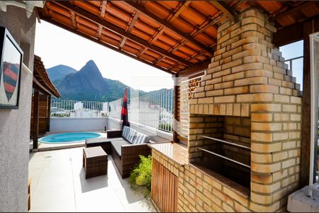 Varanda de apartamento à venda com 4 quartos, 200m² em Grajaú, Rio de Janeiro