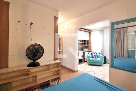 Suíte - Quarto de apartamento à venda com 1 quarto, 76m² em Vila Curuca, Santo André