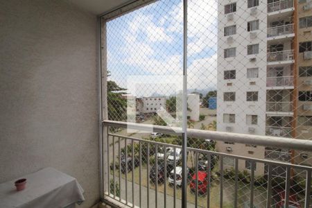 Varanda de apartamento para alugar com 2 quartos, 50m² em Anil, Rio de Janeiro