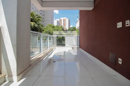 Varanda da Sala de apartamento para alugar com 1 quarto, 56m² em Paraíso, São Paulo