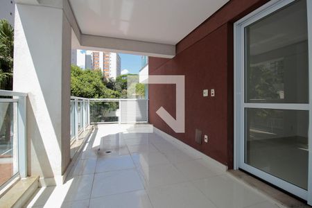Varanda da Sala de apartamento para alugar com 1 quarto, 56m² em Paraíso, São Paulo