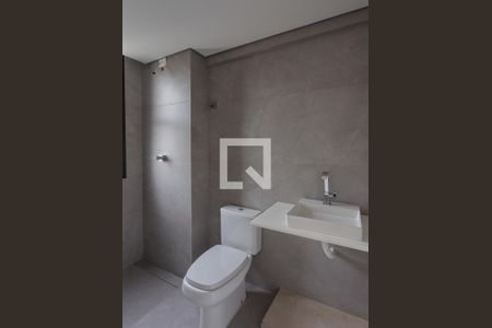 Banheiro da Suíte de apartamento à venda com 1 quarto, 40m² em São José, Belo Horizonte