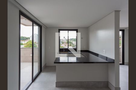Entrada de apartamento à venda com 1 quarto, 74m² em São José, Belo Horizonte