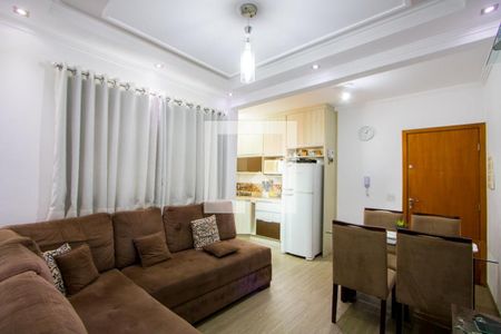 Sala de apartamento à venda com 3 quartos, 104m² em Vila América, Santo André