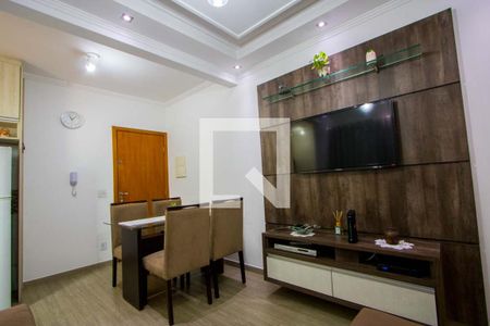 Sala de apartamento à venda com 3 quartos, 104m² em Vila América, Santo André