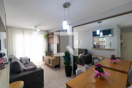 Salas de apartamento à venda com 3 quartos, 70m² em Vila Campos Sales, Campinas