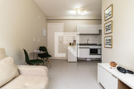 Sala de apartamento para alugar com 1 quarto, 27m² em Vila Buarque, São Paulo