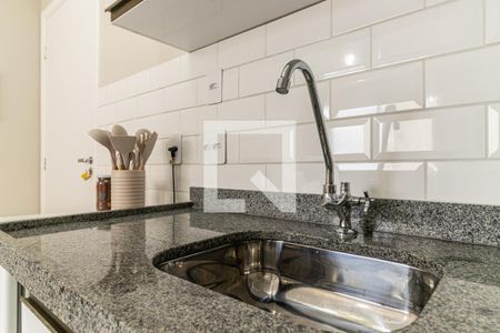 Cozinha - Torneira de apartamento para alugar com 1 quarto, 27m² em Vila Buarque, São Paulo