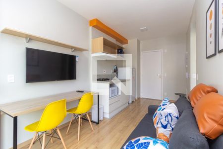 Sala  de apartamento para alugar com 1 quarto, 33m² em Ipiranga, São Paulo