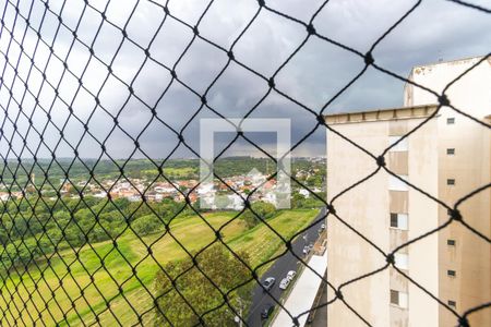 Vista da sacada de apartamento à venda com 3 quartos, 88m² em Vila Brandina, Campinas
