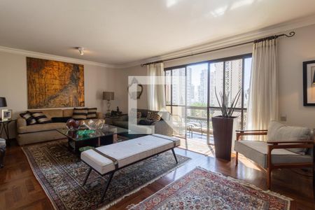 Sala de apartamento à venda com 4 quartos, 169m² em Vila Uberabinha, São Paulo