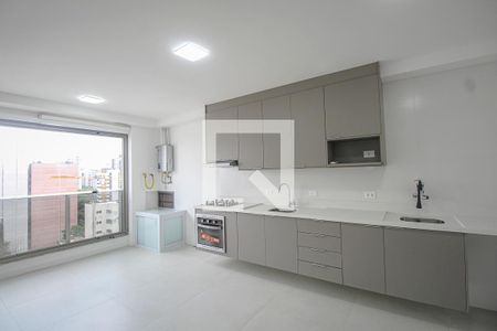 Cozinha de apartamento para alugar com 1 quarto, 39m² em Vila Mariana, São Paulo