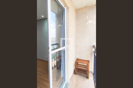 Varanda da Sala de apartamento para alugar com 2 quartos, 48m² em Parque Erasmo Assunção, Santo André