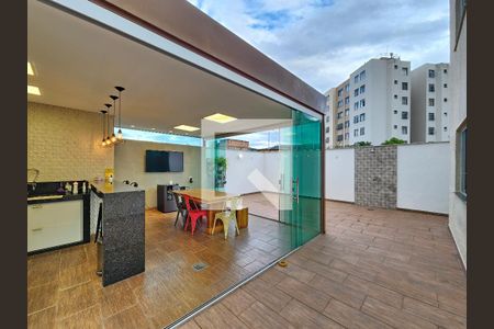 Espaço Gourmet de apartamento à venda com 3 quartos, 90m² em Pompéia, Belo Horizonte