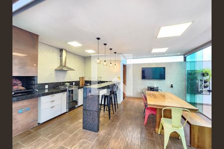 Espaço Gourmet de apartamento à venda com 3 quartos, 90m² em Pompéia, Belo Horizonte