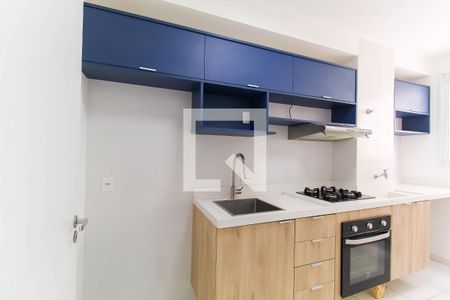 Cozinha de apartamento para alugar com 1 quarto, 28m² em Brás, São Paulo