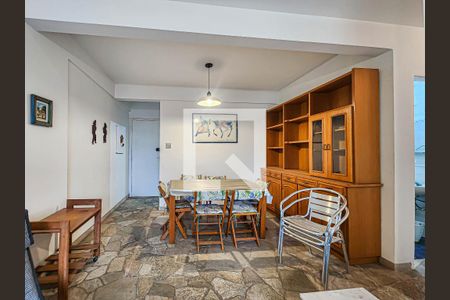 Sala de apartamento para alugar com 1 quarto, 84m² em Ponta da Praia, Santos
