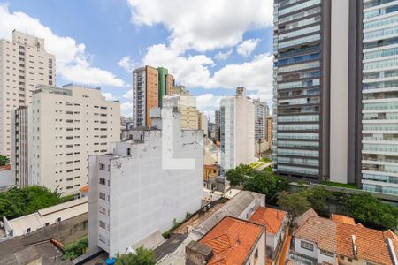 Vista de apartamento à venda com 1 quarto, 25m² em Pinheiros, São Paulo