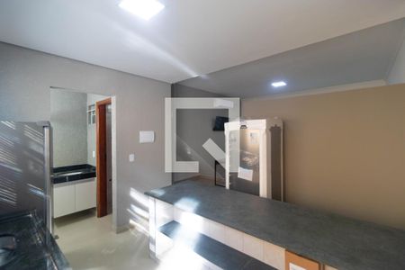 Cozinha de kitnet/studio à venda com 1 quarto, 35m² em Cidade Universitária, Campinas