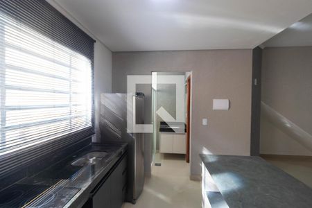 Cozinha de kitnet/studio à venda com 1 quarto, 35m² em Cidade Universitária, Campinas