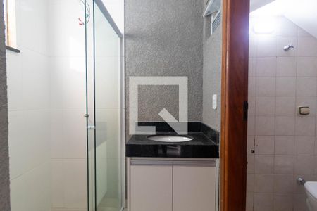 Banheiro de kitnet/studio à venda com 1 quarto, 35m² em Cidade Universitária, Campinas