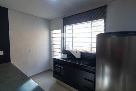 Cozinha de kitnet/studio à venda com 1 quarto, 35m² em Cidade Universitária, Campinas