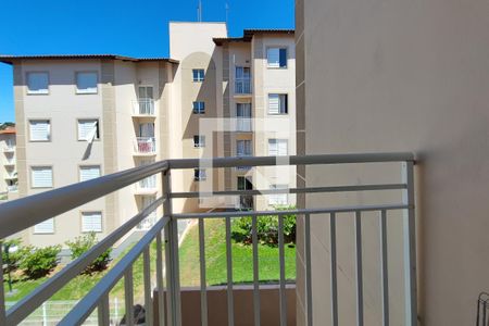 Varanda da Sala de apartamento para alugar com 2 quartos, 45m² em Jardim Tamoio, Campinas