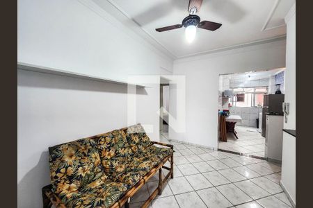 Detalhe Sala de apartamento para alugar com 1 quarto, 73m² em Aparecida, Santos