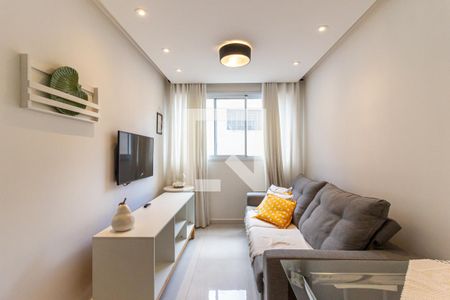 Sala de apartamento para alugar com 1 quarto, 45m² em Campos Elíseos, São Paulo